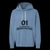 Unisex Garment-Dyed Lightweight Fleece Hooded Sweatshirt Thumbnail