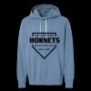 Unisex Garment-Dyed Lightweight Fleece Hooded Sweatshirt Thumbnail