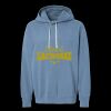Unisex Garment-Dyed Lightweight Fleece Hooded Sweatshirt Thumbnail
