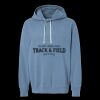 Unisex Garment-Dyed Lightweight Fleece Hooded Sweatshirt Thumbnail