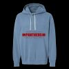 Unisex Garment-Dyed Lightweight Fleece Hooded Sweatshirt Thumbnail