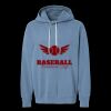 Unisex Garment-Dyed Lightweight Fleece Hooded Sweatshirt Thumbnail