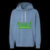 Unisex Garment-Dyed Lightweight Fleece Hooded Sweatshirt Thumbnail