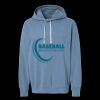 Unisex Garment-Dyed Lightweight Fleece Hooded Sweatshirt Thumbnail