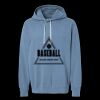Unisex Garment-Dyed Lightweight Fleece Hooded Sweatshirt Thumbnail