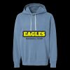 Unisex Garment-Dyed Lightweight Fleece Hooded Sweatshirt Thumbnail