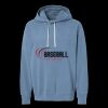 Unisex Garment-Dyed Lightweight Fleece Hooded Sweatshirt Thumbnail