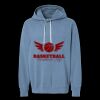 Unisex Garment-Dyed Lightweight Fleece Hooded Sweatshirt Thumbnail