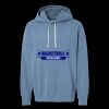 Unisex Garment-Dyed Lightweight Fleece Hooded Sweatshirt Thumbnail