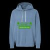 Unisex Garment-Dyed Lightweight Fleece Hooded Sweatshirt Thumbnail