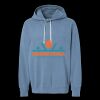 Unisex Garment-Dyed Lightweight Fleece Hooded Sweatshirt Thumbnail