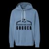Unisex Garment-Dyed Lightweight Fleece Hooded Sweatshirt Thumbnail