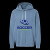 Unisex Garment-Dyed Lightweight Fleece Hooded Sweatshirt Thumbnail