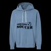 Unisex Garment-Dyed Lightweight Fleece Hooded Sweatshirt Thumbnail