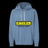 Unisex Garment-Dyed Lightweight Fleece Hooded Sweatshirt Thumbnail