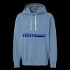 Unisex Garment-Dyed Lightweight Fleece Hooded Sweatshirt Thumbnail