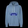 Unisex Garment-Dyed Lightweight Fleece Hooded Sweatshirt Thumbnail