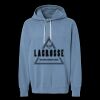Unisex Garment-Dyed Lightweight Fleece Hooded Sweatshirt Thumbnail