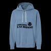 Unisex Garment-Dyed Lightweight Fleece Hooded Sweatshirt Thumbnail