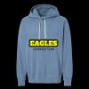 Unisex Garment-Dyed Lightweight Fleece Hooded Sweatshirt Thumbnail