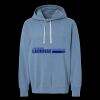 Unisex Garment-Dyed Lightweight Fleece Hooded Sweatshirt Thumbnail