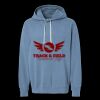 Unisex Garment-Dyed Lightweight Fleece Hooded Sweatshirt Thumbnail