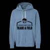 Unisex Garment-Dyed Lightweight Fleece Hooded Sweatshirt Thumbnail