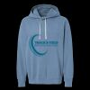 Unisex Garment-Dyed Lightweight Fleece Hooded Sweatshirt Thumbnail