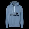 Unisex Garment-Dyed Lightweight Fleece Hooded Sweatshirt Thumbnail