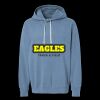 Unisex Garment-Dyed Lightweight Fleece Hooded Sweatshirt Thumbnail