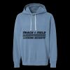 Unisex Garment-Dyed Lightweight Fleece Hooded Sweatshirt Thumbnail
