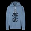 Unisex Garment-Dyed Lightweight Fleece Hooded Sweatshirt Thumbnail