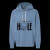 Unisex Garment-Dyed Lightweight Fleece Hooded Sweatshirt Thumbnail