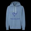 Unisex Garment-Dyed Lightweight Fleece Hooded Sweatshirt Thumbnail