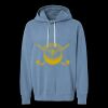 Unisex Garment-Dyed Lightweight Fleece Hooded Sweatshirt Thumbnail