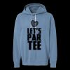 Unisex Garment-Dyed Lightweight Fleece Hooded Sweatshirt Thumbnail