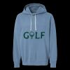 Unisex Garment-Dyed Lightweight Fleece Hooded Sweatshirt Thumbnail