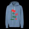Unisex Garment-Dyed Lightweight Fleece Hooded Sweatshirt Thumbnail