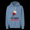 Unisex Garment-Dyed Lightweight Fleece Hooded Sweatshirt Thumbnail