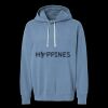 Unisex Garment-Dyed Lightweight Fleece Hooded Sweatshirt Thumbnail