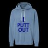 Unisex Garment-Dyed Lightweight Fleece Hooded Sweatshirt Thumbnail