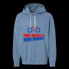 Unisex Garment-Dyed Lightweight Fleece Hooded Sweatshirt Thumbnail
