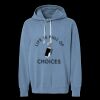 Unisex Garment-Dyed Lightweight Fleece Hooded Sweatshirt Thumbnail