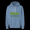Unisex Garment-Dyed Lightweight Fleece Hooded Sweatshirt Thumbnail