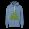 Unisex Garment-Dyed Lightweight Fleece Hooded Sweatshirt Thumbnail