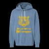 Unisex Garment-Dyed Lightweight Fleece Hooded Sweatshirt Thumbnail