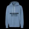 Unisex Garment-Dyed Lightweight Fleece Hooded Sweatshirt Thumbnail