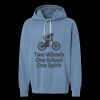 Unisex Garment-Dyed Lightweight Fleece Hooded Sweatshirt Thumbnail