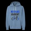 Unisex Garment-Dyed Lightweight Fleece Hooded Sweatshirt Thumbnail