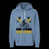 Unisex Garment-Dyed Lightweight Fleece Hooded Sweatshirt Thumbnail